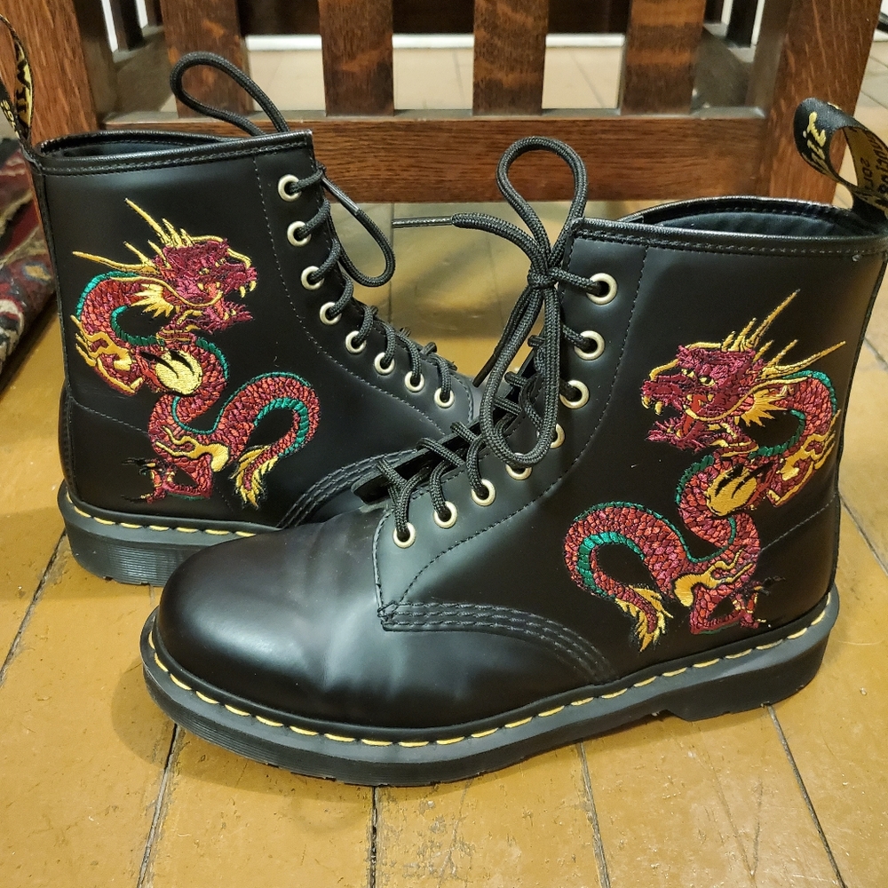 Dr. Martens 1460 Dragon Embroidery